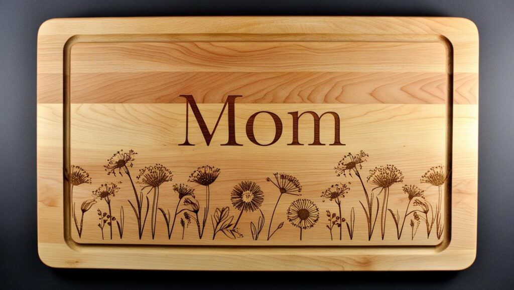 Personalized Mother’s Day Cutting Board